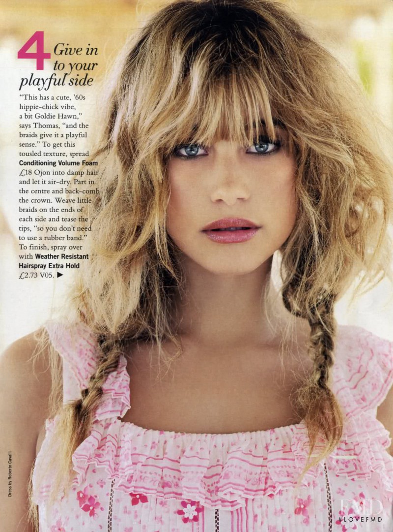 Hannah Davis Jeter featured in 5 Un-Boring Hair Ideas, May 2009