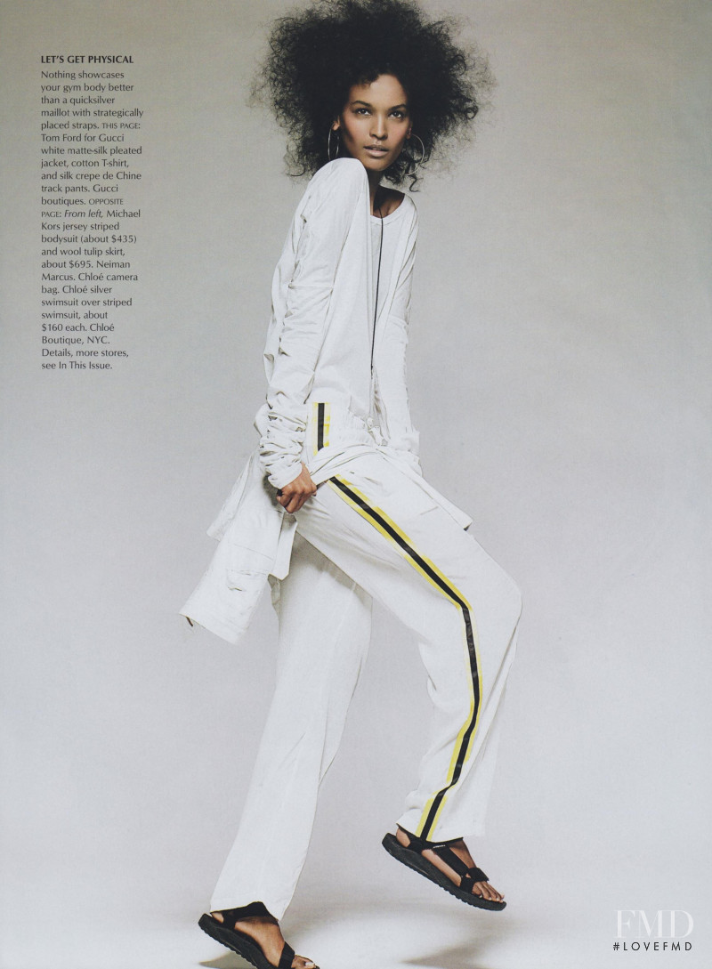 Liya Kebede featured in Power Games: Winning Streak, March 2004