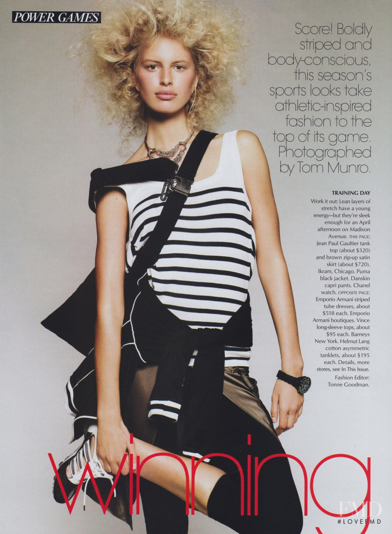 Karolina Kurkova featured in Power Games: Winning Streak, March 2004