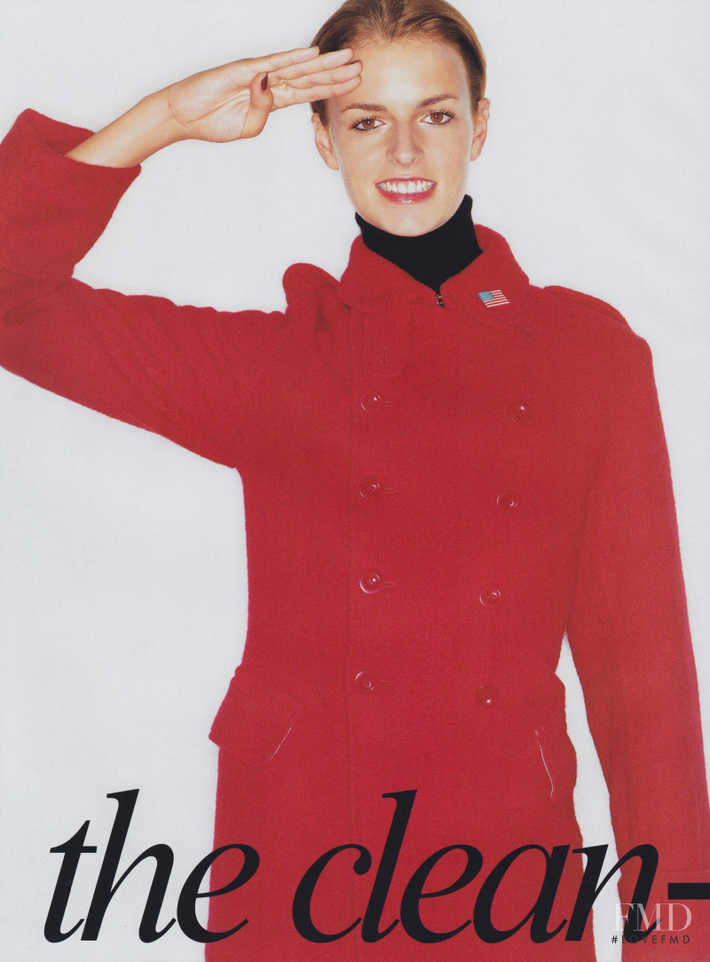 Jacquetta Wheeler featured in The Clean-Cut Coat, November 2001