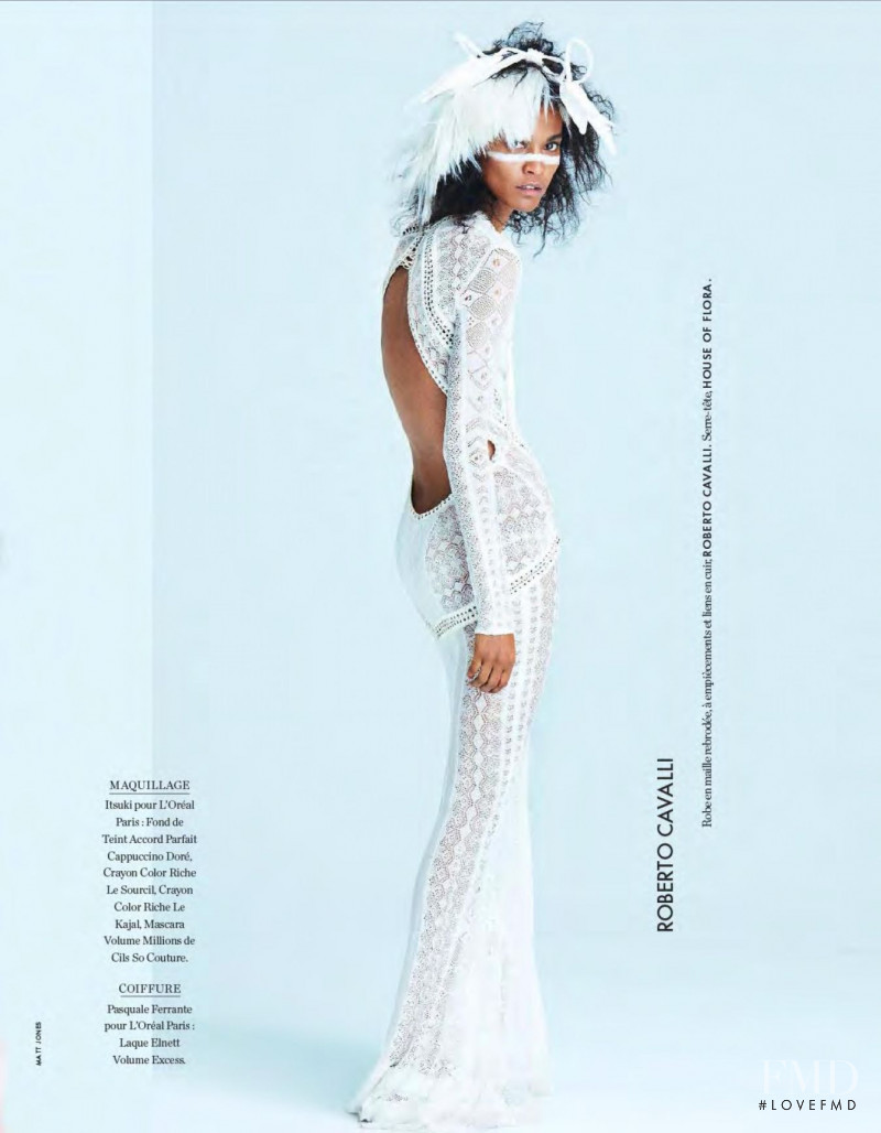 Liya Kebede featured in Crazy Liya, February 2014