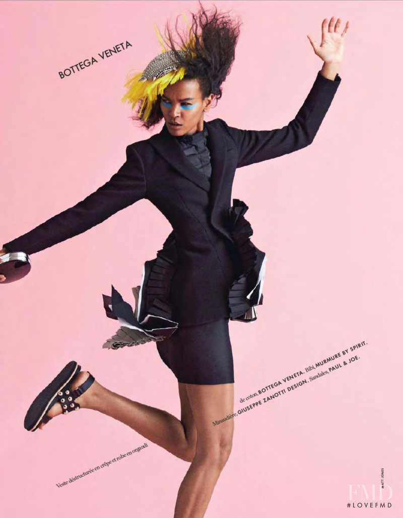 Liya Kebede featured in Crazy Liya, February 2014