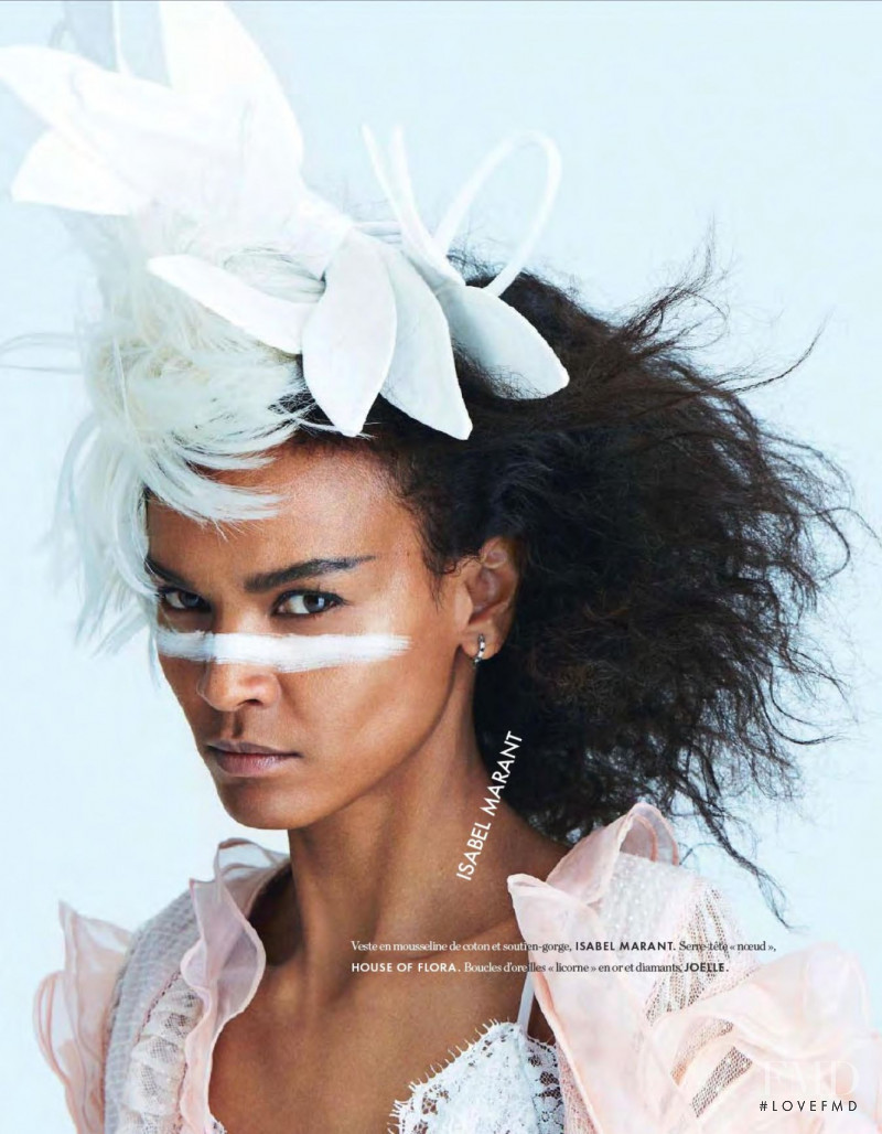 Liya Kebede featured in Crazy Liya, February 2014