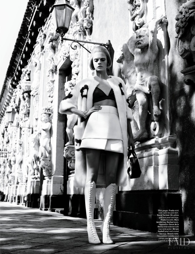 Cara Delevingne featured in Heavenly Creature, February 2013