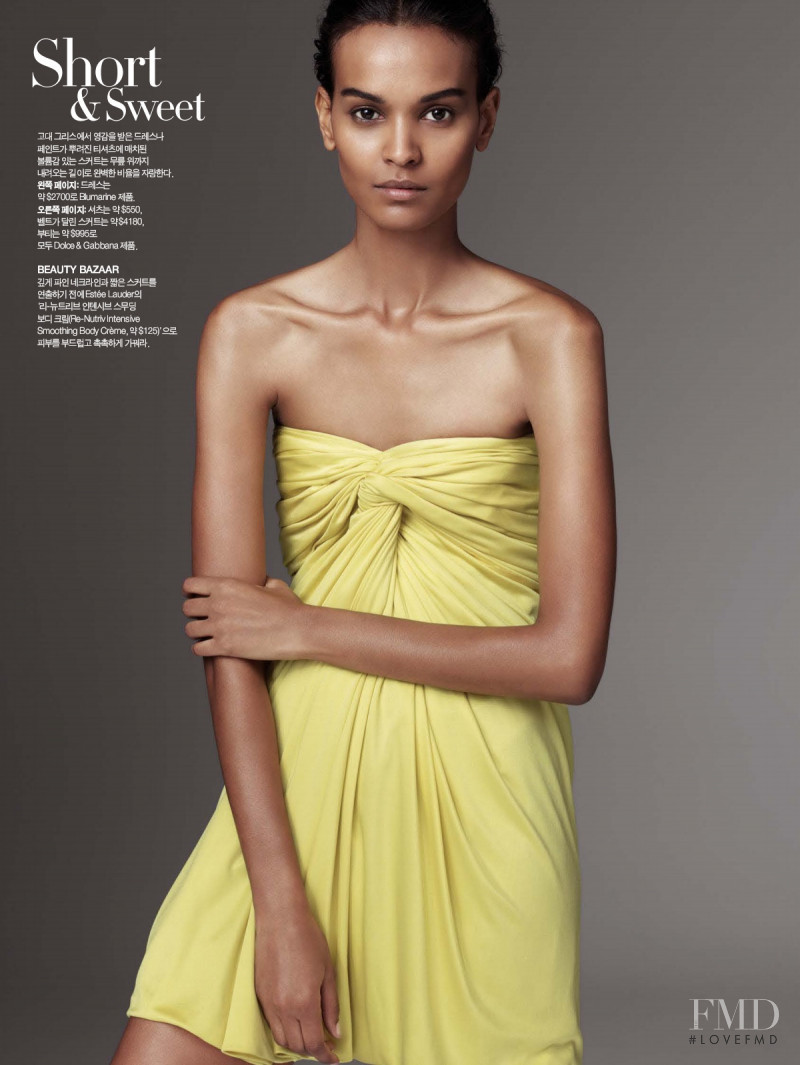 Liya Kebede featured in Highlights from Milan, February 2008