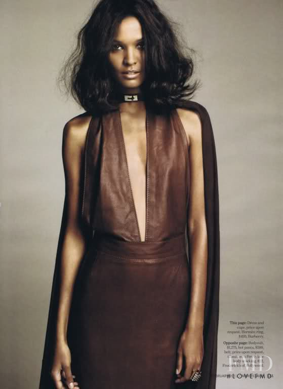 Liya Kebede featured in A woman apart, February 2011