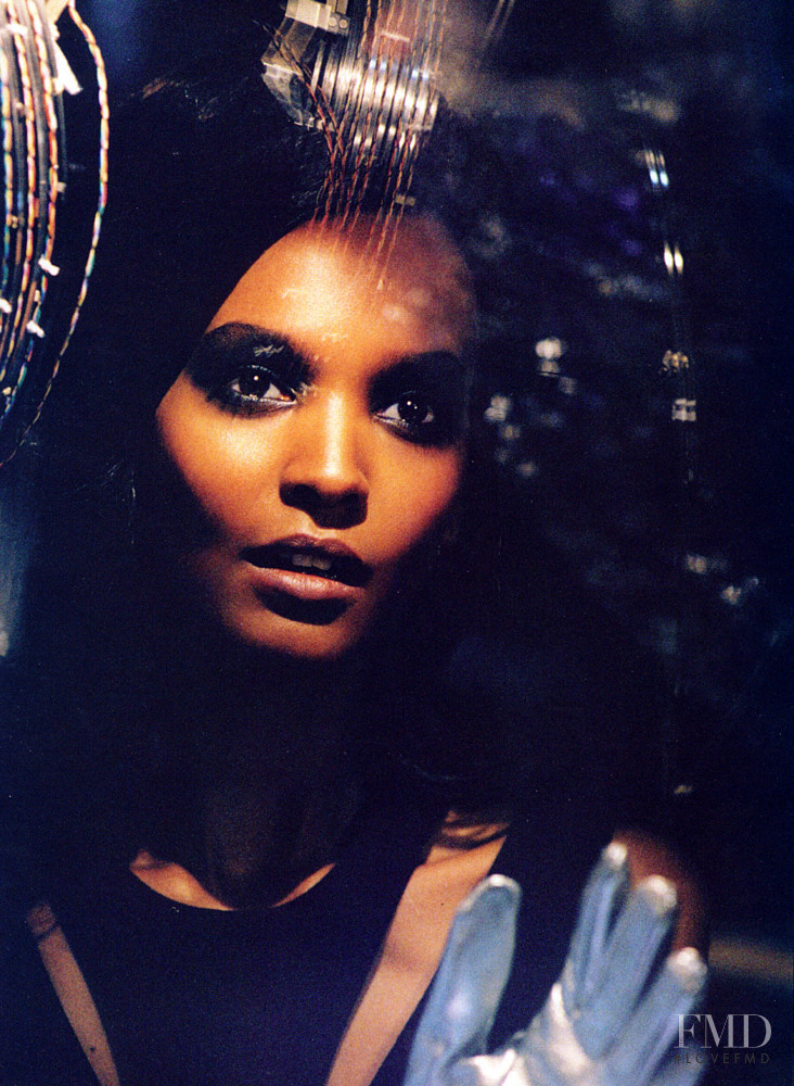 Liya Kebede featured in The Future of Fashion, December 2006