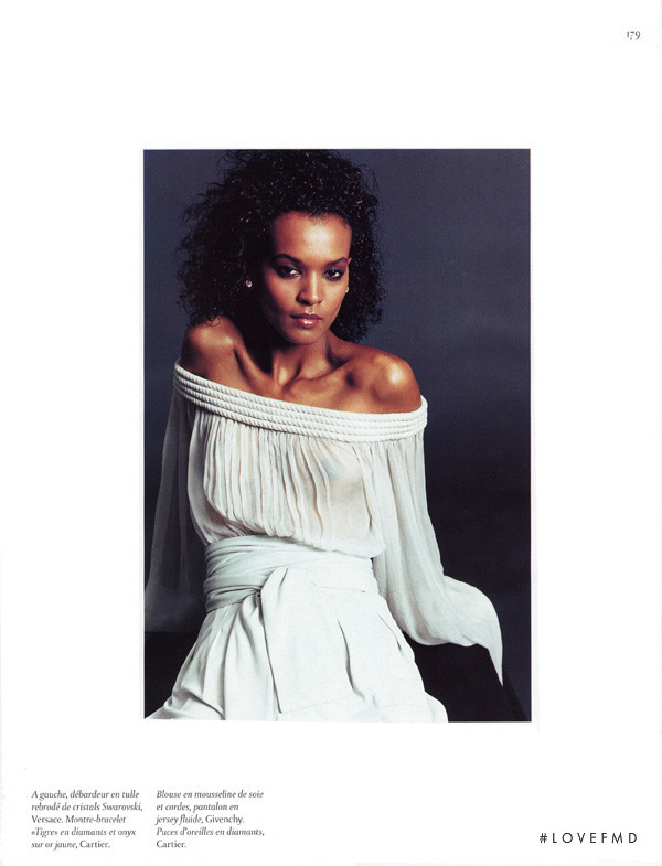 Liya Kebede featured in Je vais encore sortir ce soir, May 2002