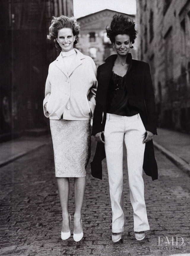 Liya Kebede featured in New Jacket City, October 2002