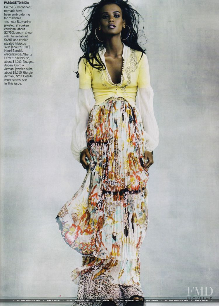 Liya Kebede featured in Liya Kebede, April 2005