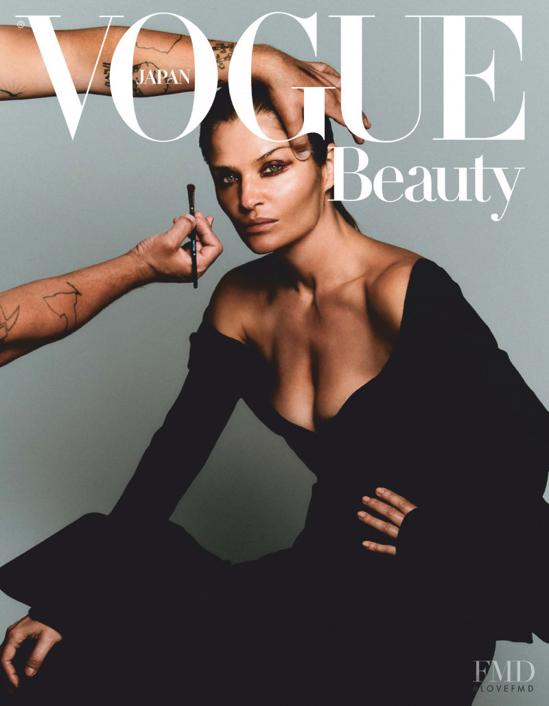 Helena Christensen featured in Vogue Beauty: More Beautiful In Time, September 2019