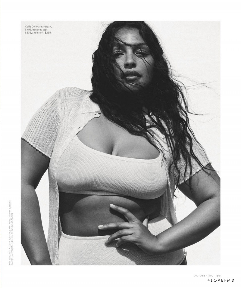 Paloma Elsesser featured in In The Zone, October 2021