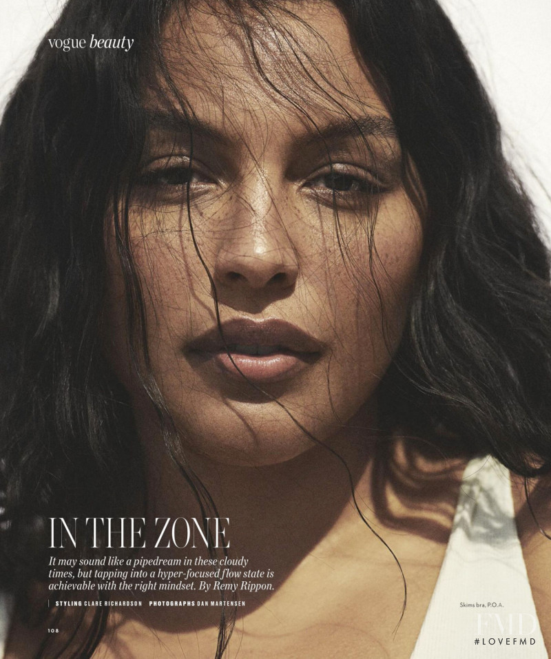 Paloma Elsesser featured in In The Zone, October 2021