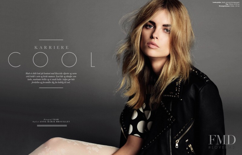 Sophie Holmes featured in Karriere Cool, January 2013