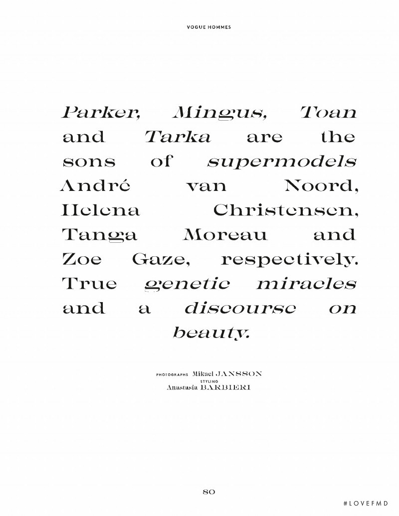 Parker, Mingus, Toan and Tarka, October 2021