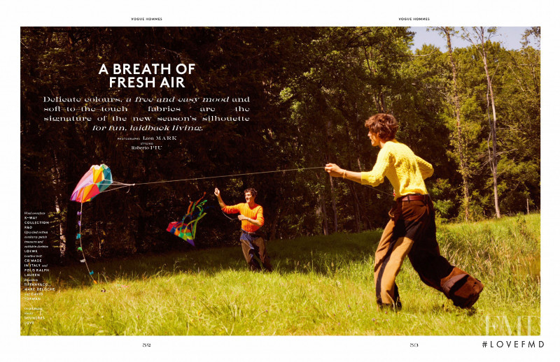 Lucas El Bali featured in A Breath of Fresh Air, October 2021