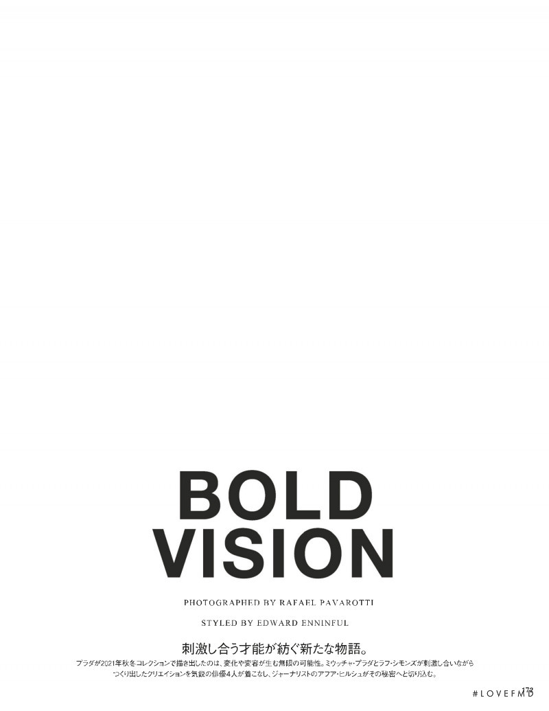 Bold Vision, October 2021
