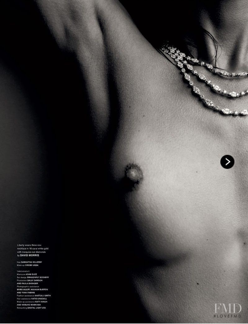Liberty Ross featured in The Girls, February 2013