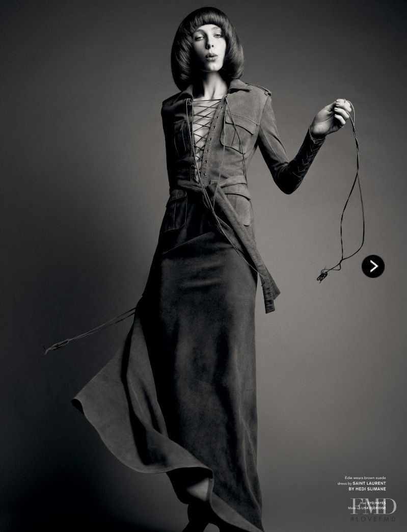 Edie Campbell featured in The Girls, February 2013