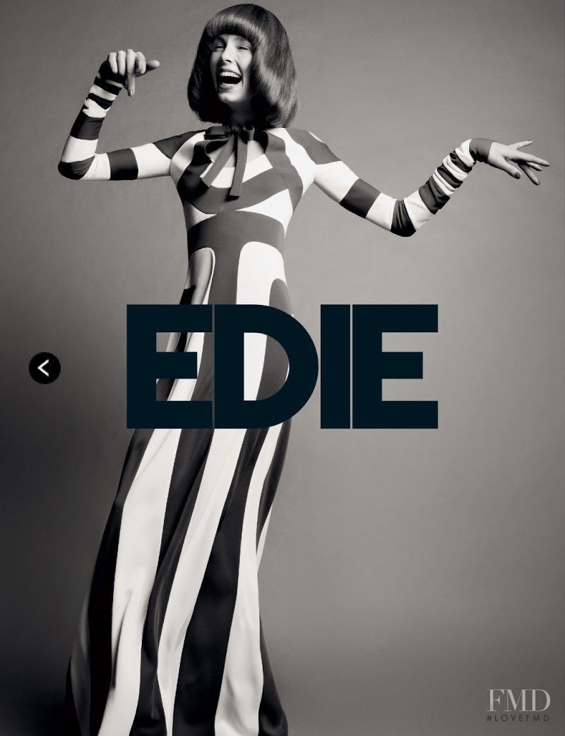 Edie Campbell featured in The Girls, February 2013
