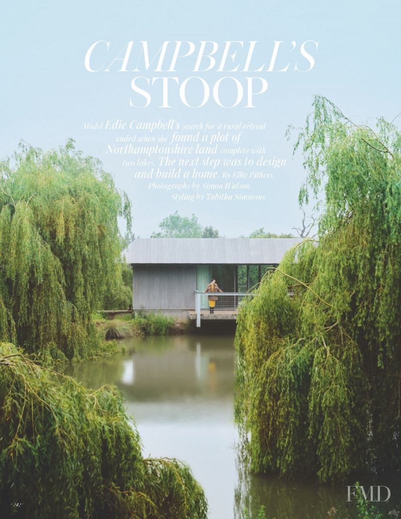 Edie Campbell featured in Campbell\'s Stoop, October 2021