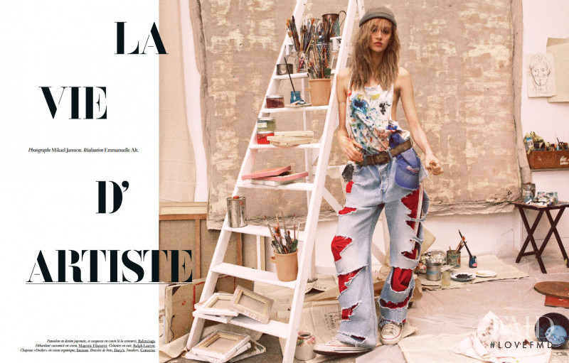 Quinn Elin Mora featured in La Vie D\'Artiste, September 2021