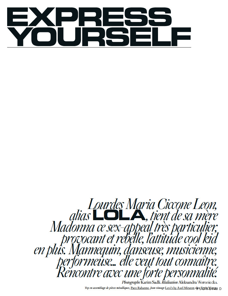 Express Yourself, September 2021