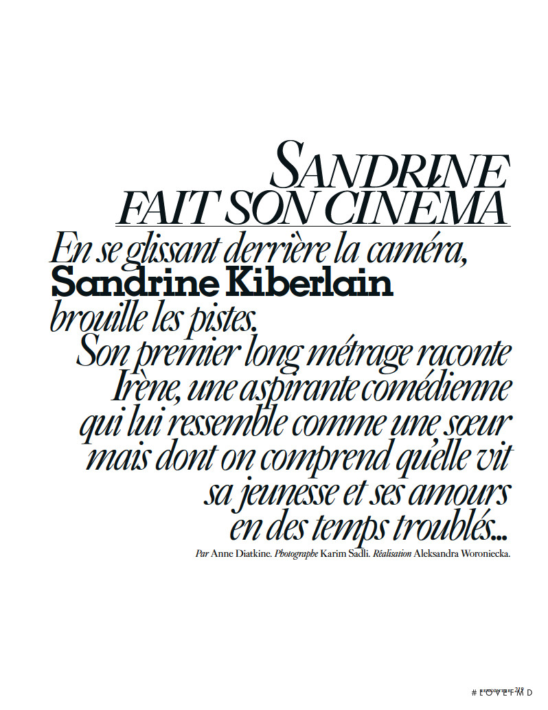 Sandrine Fait Son Cinéma, September 2021