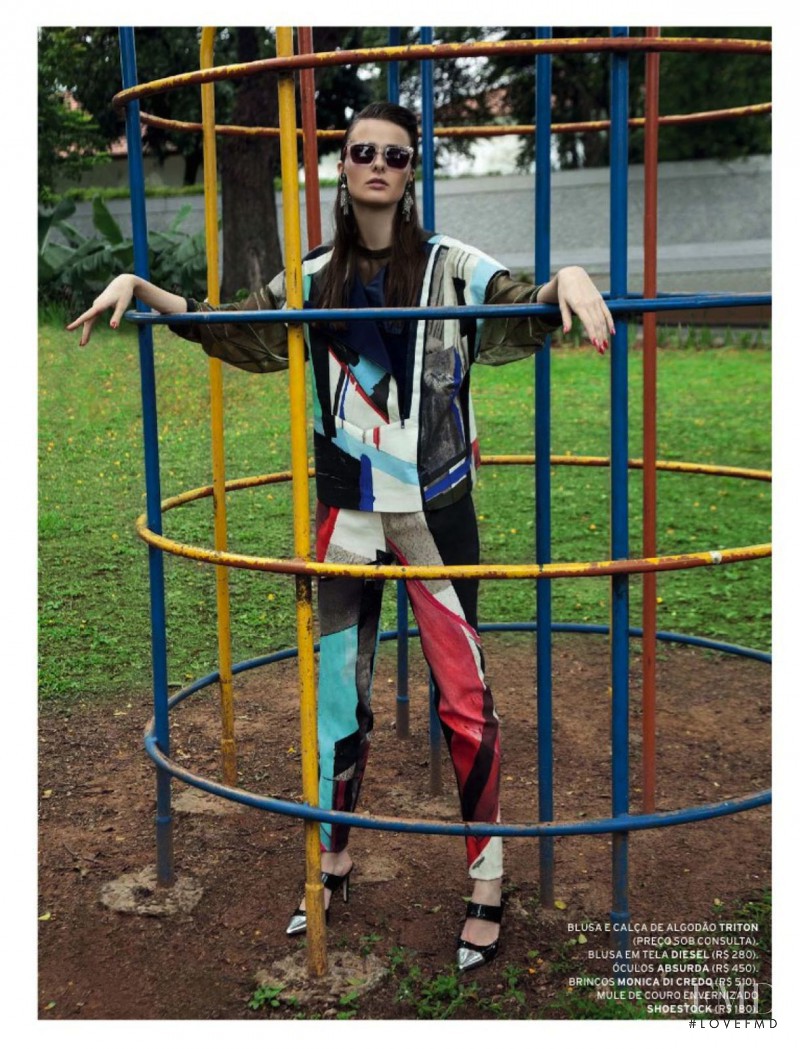 Vasilisa Pavlova featured in Grafismo Brinks, February 2013