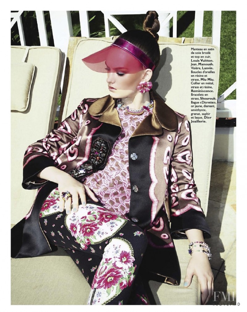 Ali Lagarde featured in Spring Prints, January 2013