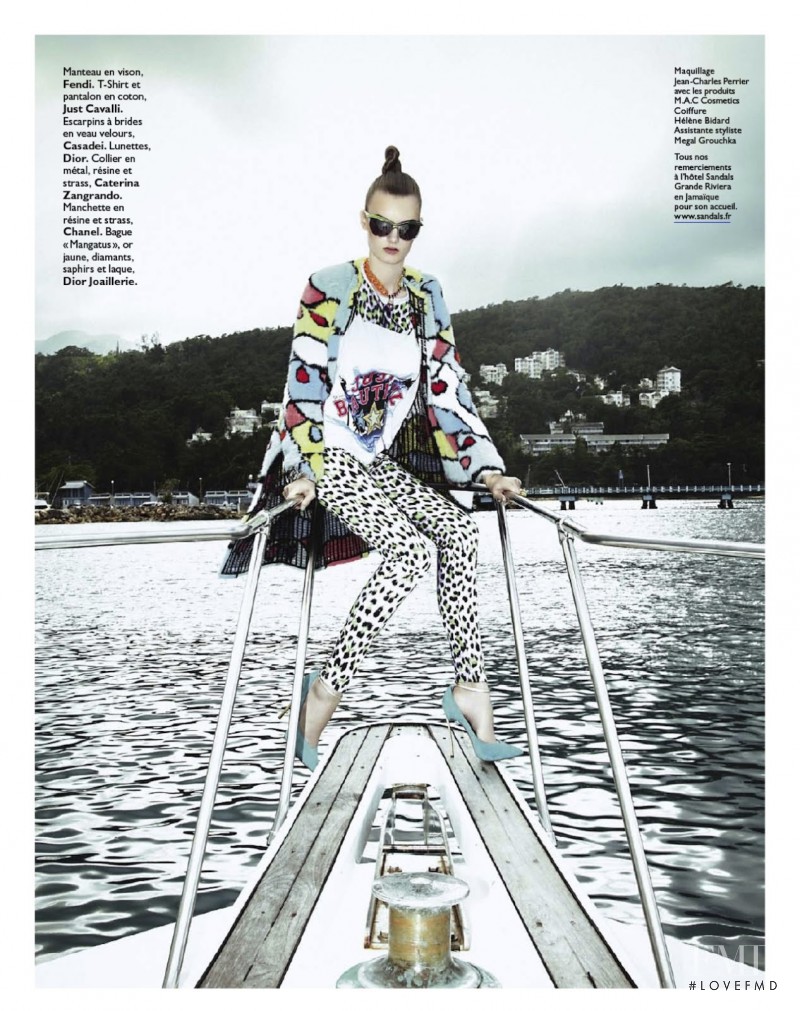 Ali Lagarde featured in Spring Prints, January 2013