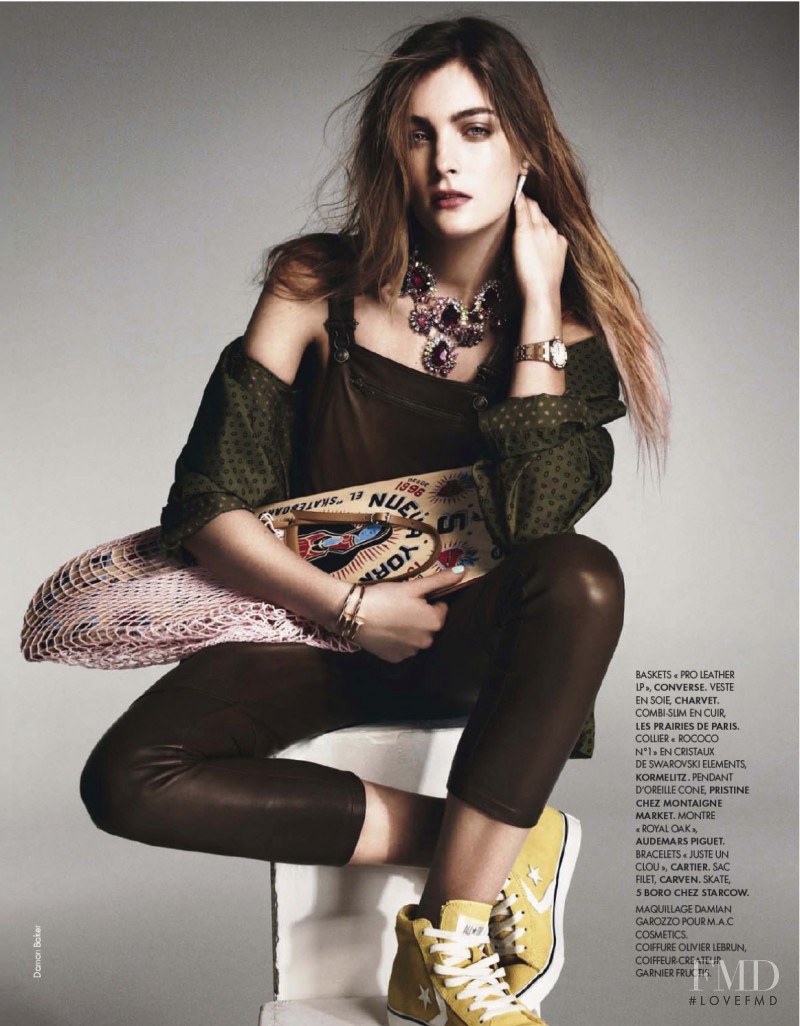 Ophelie Rupp featured in Basket Belle, January 2013