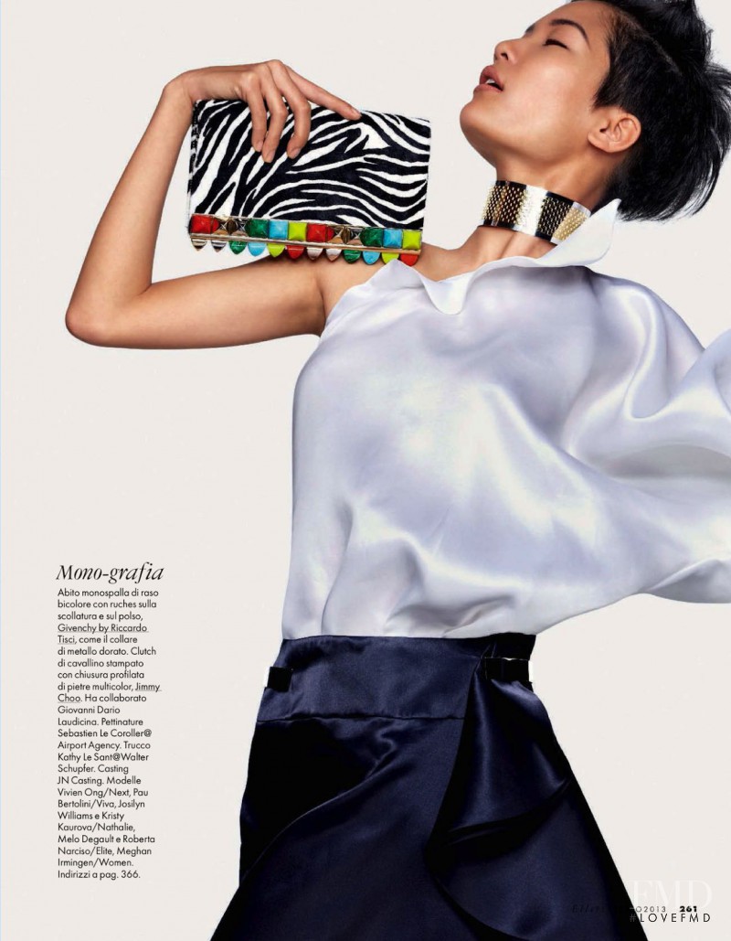 Vivien Ong featured in Tendenze 2 Moda, February 2013