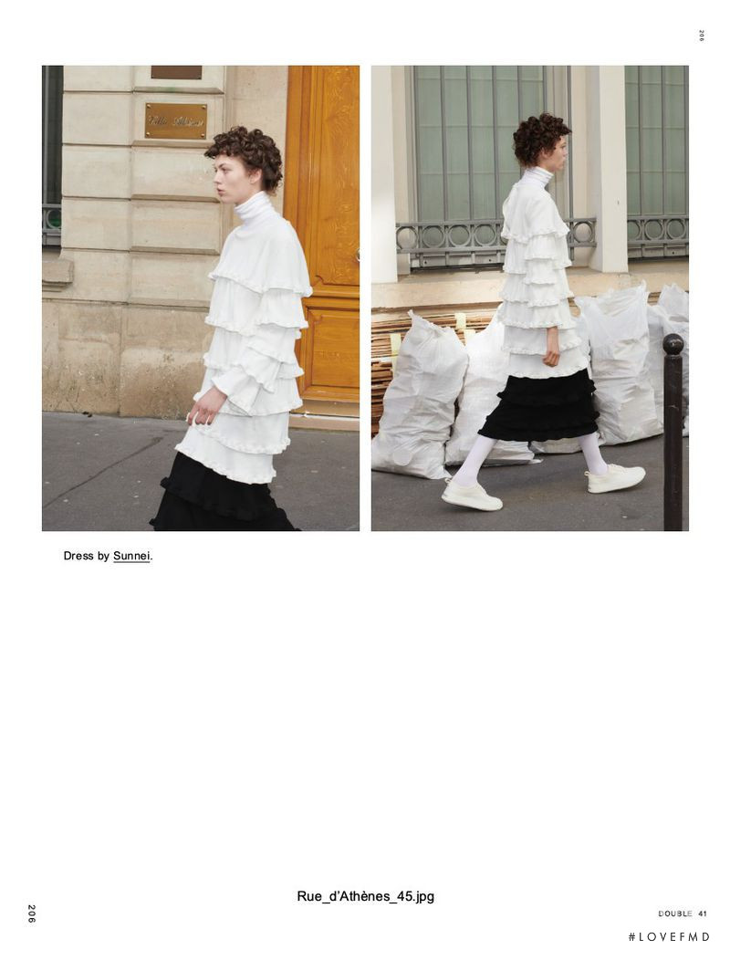 Alix Bouthors featured in Rue d\'Athènes, April 2021