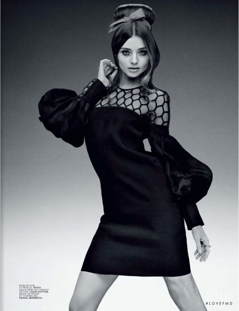 Miranda Kerr featured in Chic Illustrated, February 2013