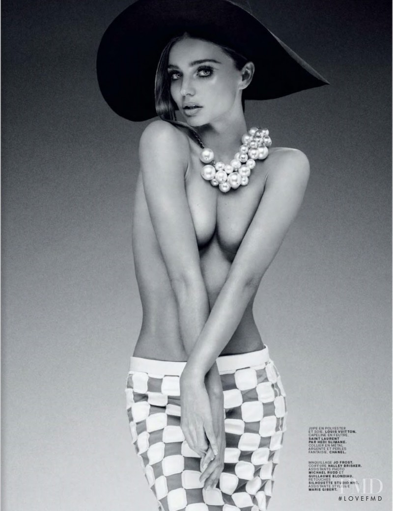 Miranda Kerr featured in Chic Illustrated, February 2013