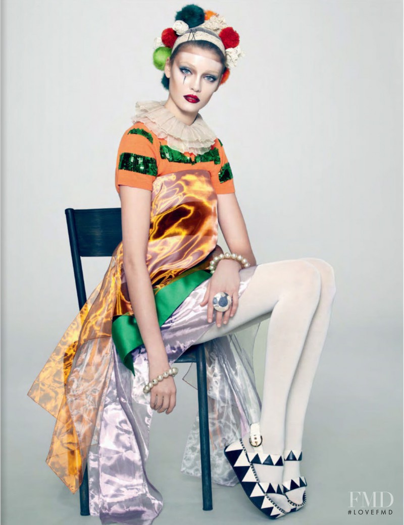 Diana Moldovan featured in Arlequin, February 2013