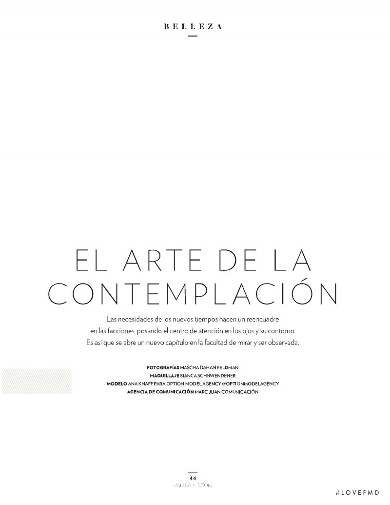 El Arte De La Contemplacion, October 2021