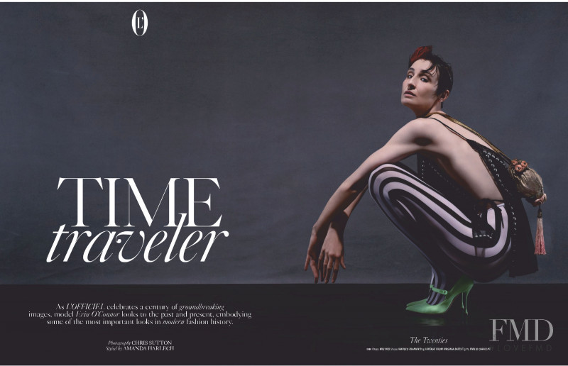 Erin O%Connor featured in Time traveler, September 2021