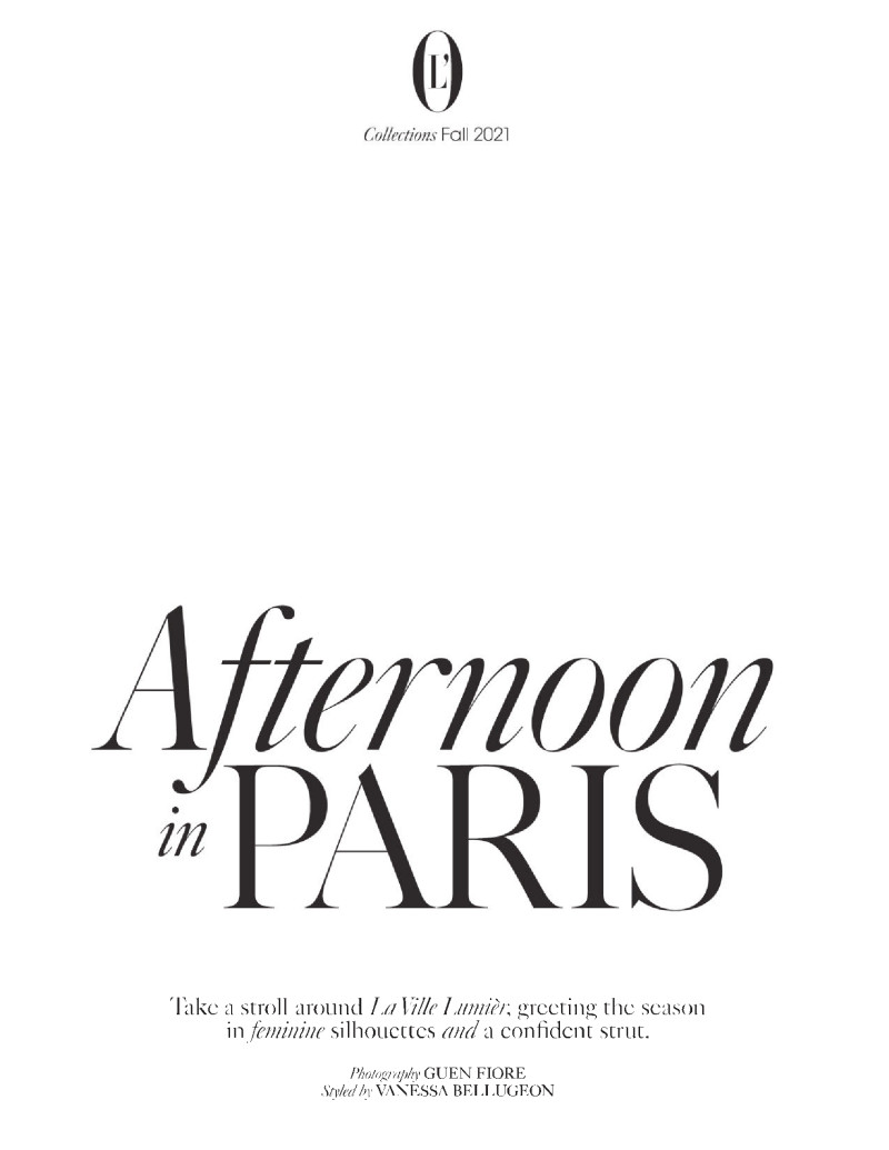 Afternoon in Paris, September 2021