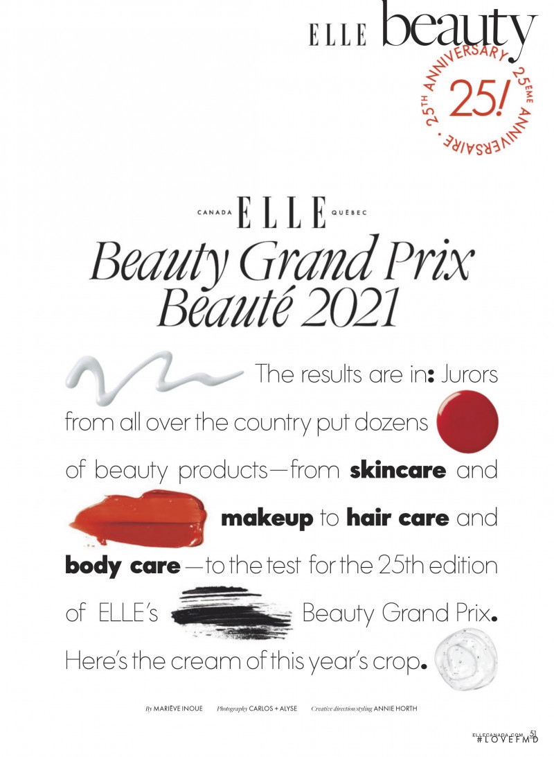 Beauty Grand Prix Beauté 2021, November 2021
