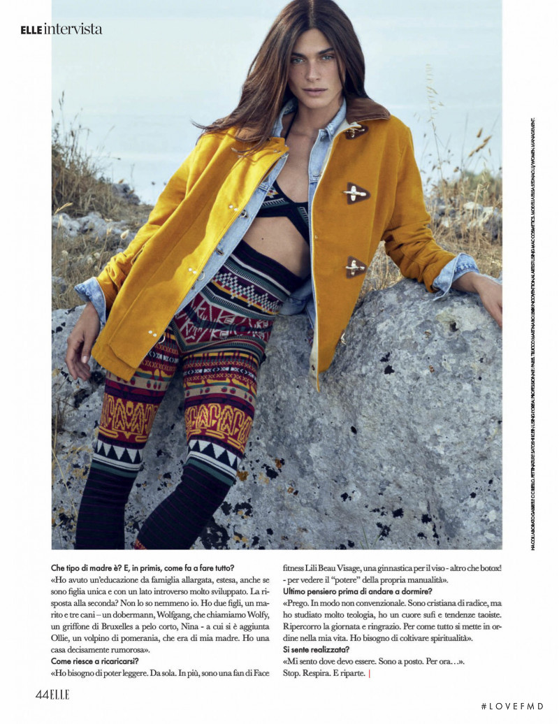 Elisa Sednaoui featured in Elisa Va Veloce..., October 2021