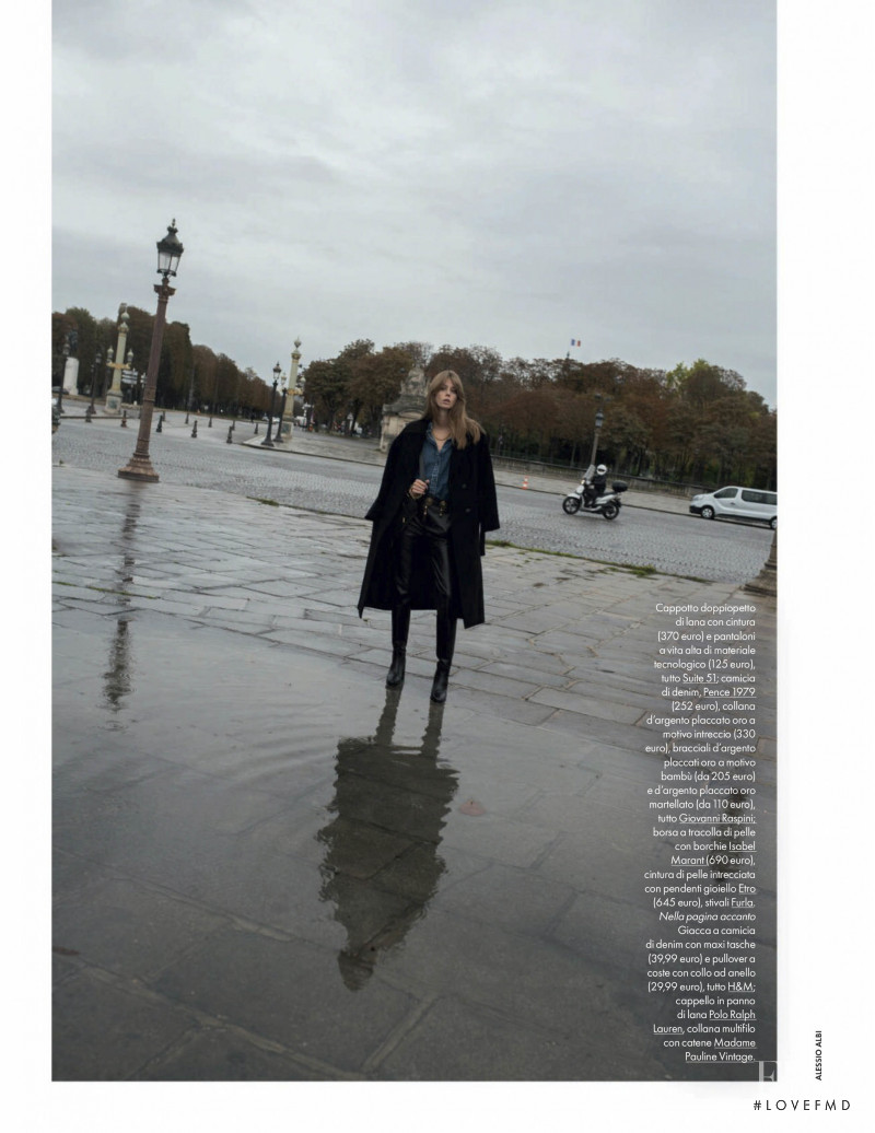 Lauren de Graaf featured in La Parisienne, October 2021