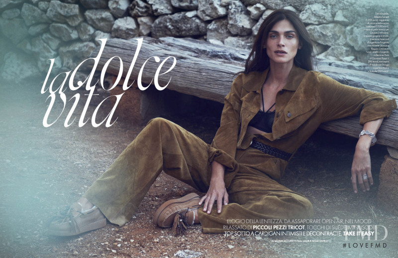 Elisa Sednaoui featured in La Dolce Vita, November 2021