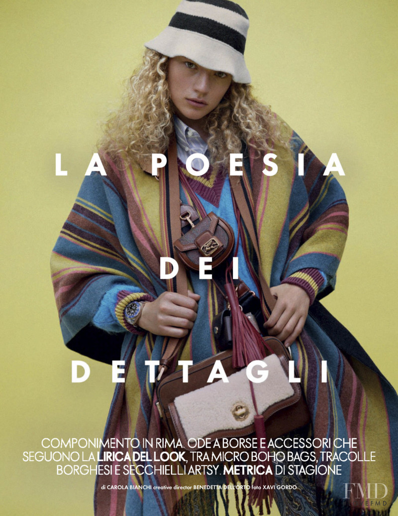 Sophia Ahrens featured in La Poesia Dei Dettagli, October 2021