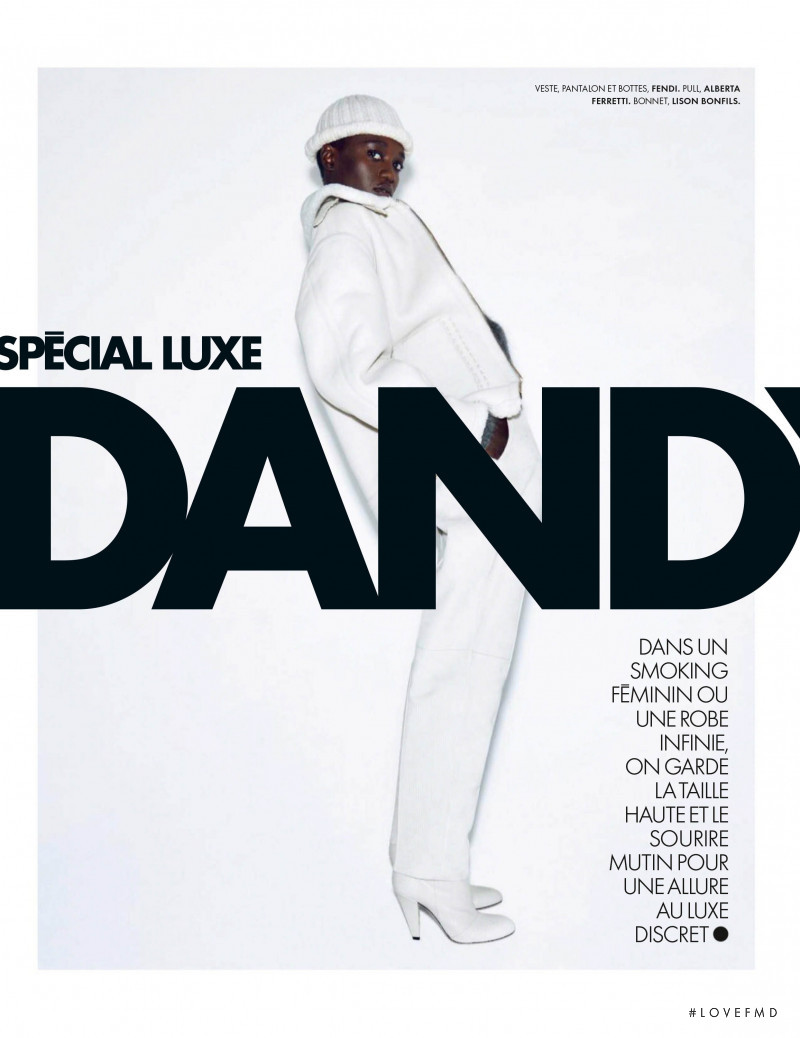 Maty Ndiaye featured in Spécial Luxe: Dandy Lady, September 2021