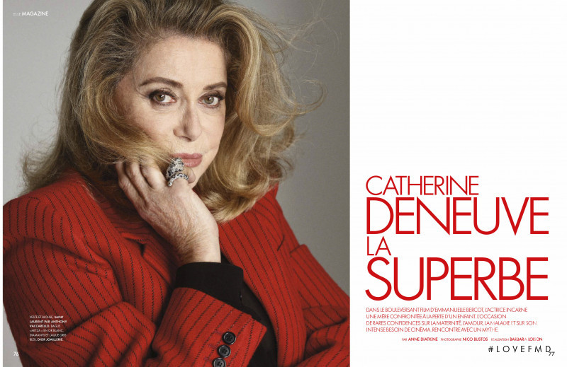 Catherine Deneuve La Superbe, November 2021