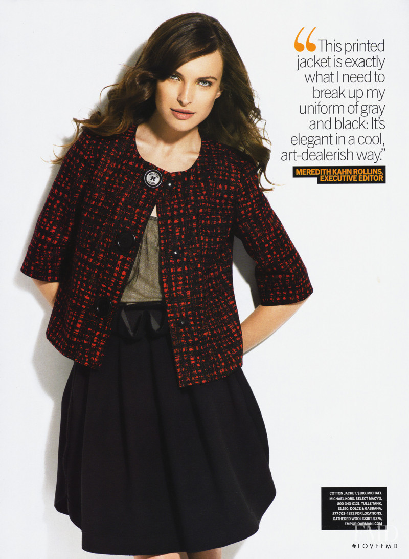 Ljupka Gojic featured in What ou editors want for fall, September 2008