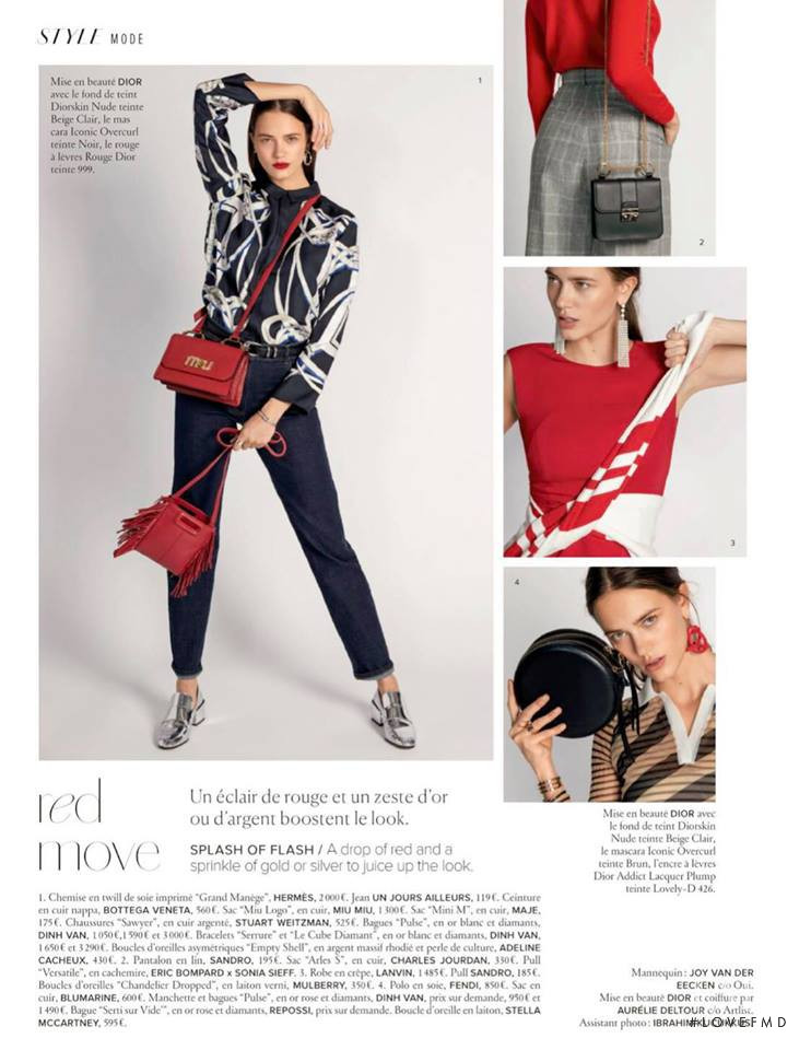 Joy van der Eecken featured in Style, April 2018