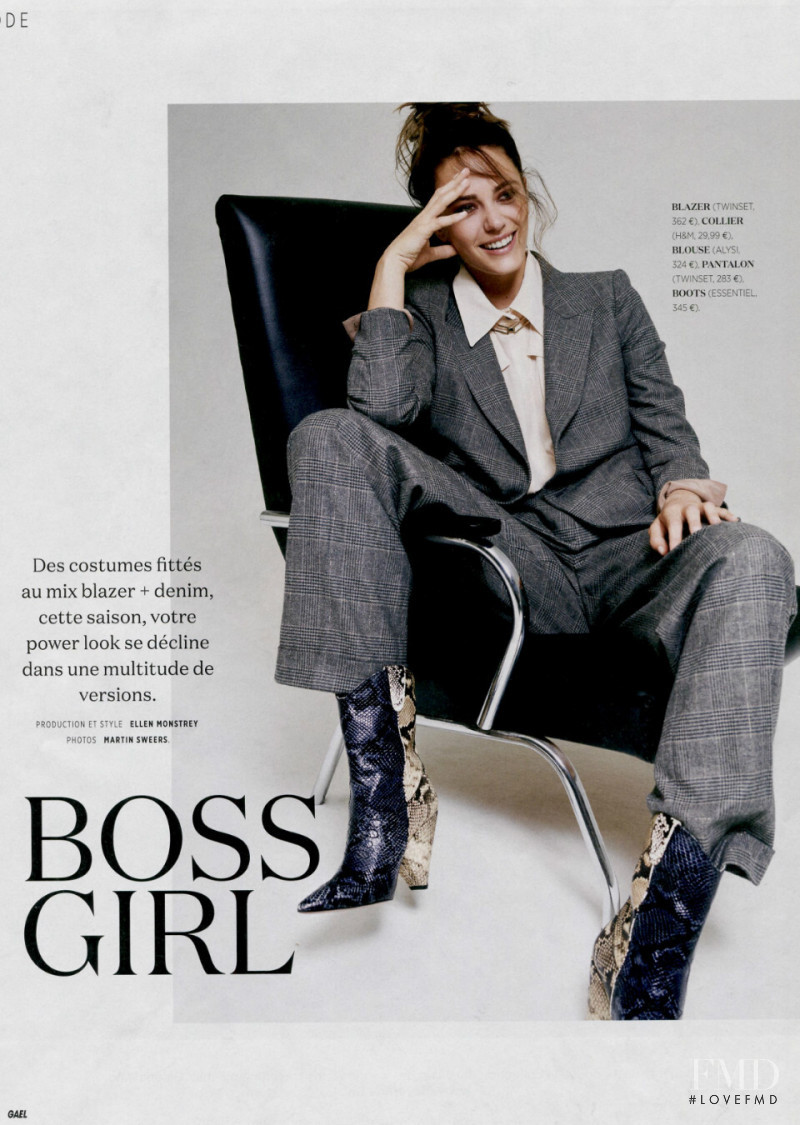 Joy van der Eecken featured in Boss Girl, September 2019